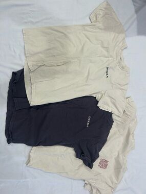 Pack of rare DEKKA Windansea shirts- Cream & Black - Pack of 3